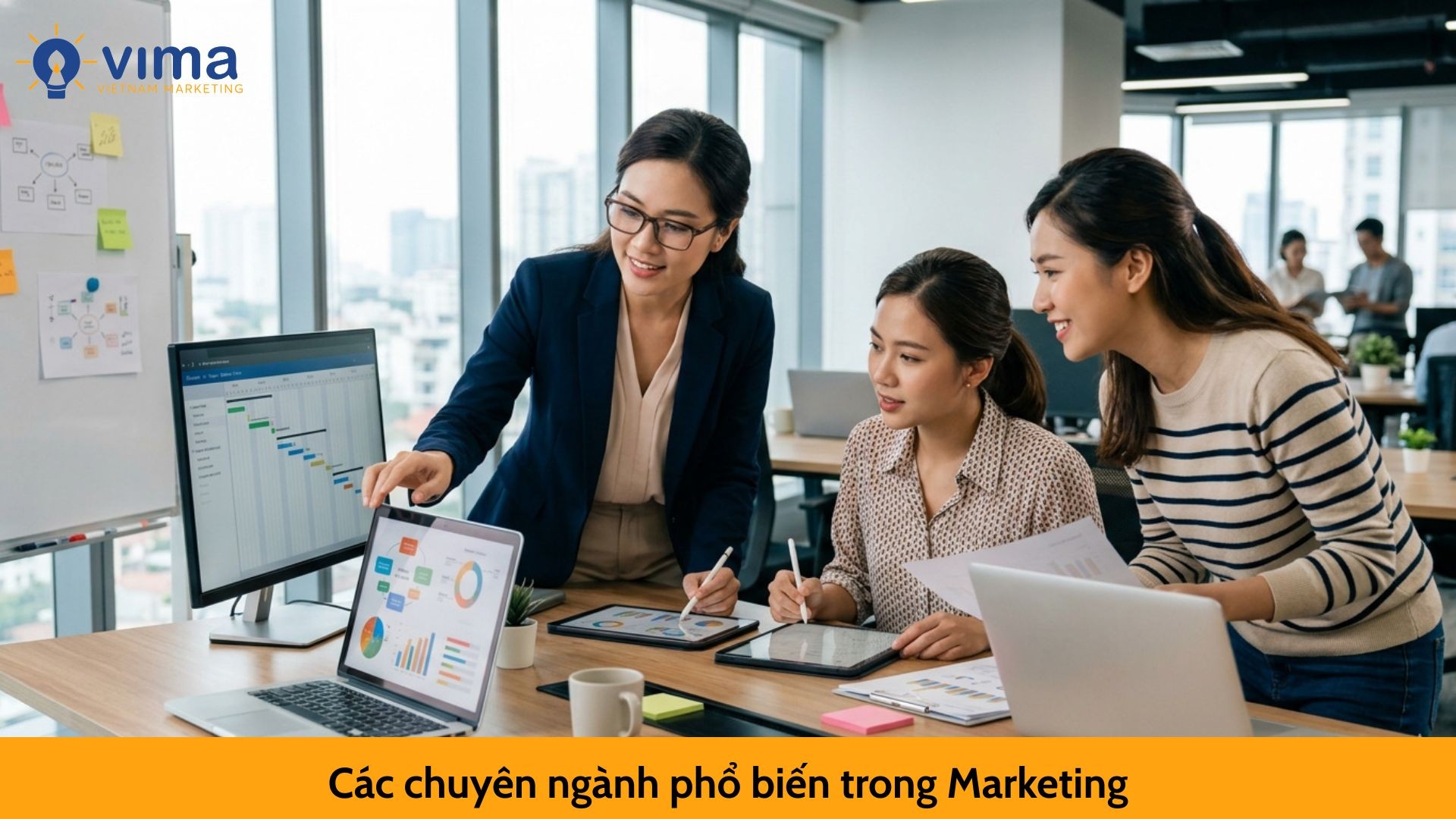 Các chuyên ngành phổ biến trong Marketing